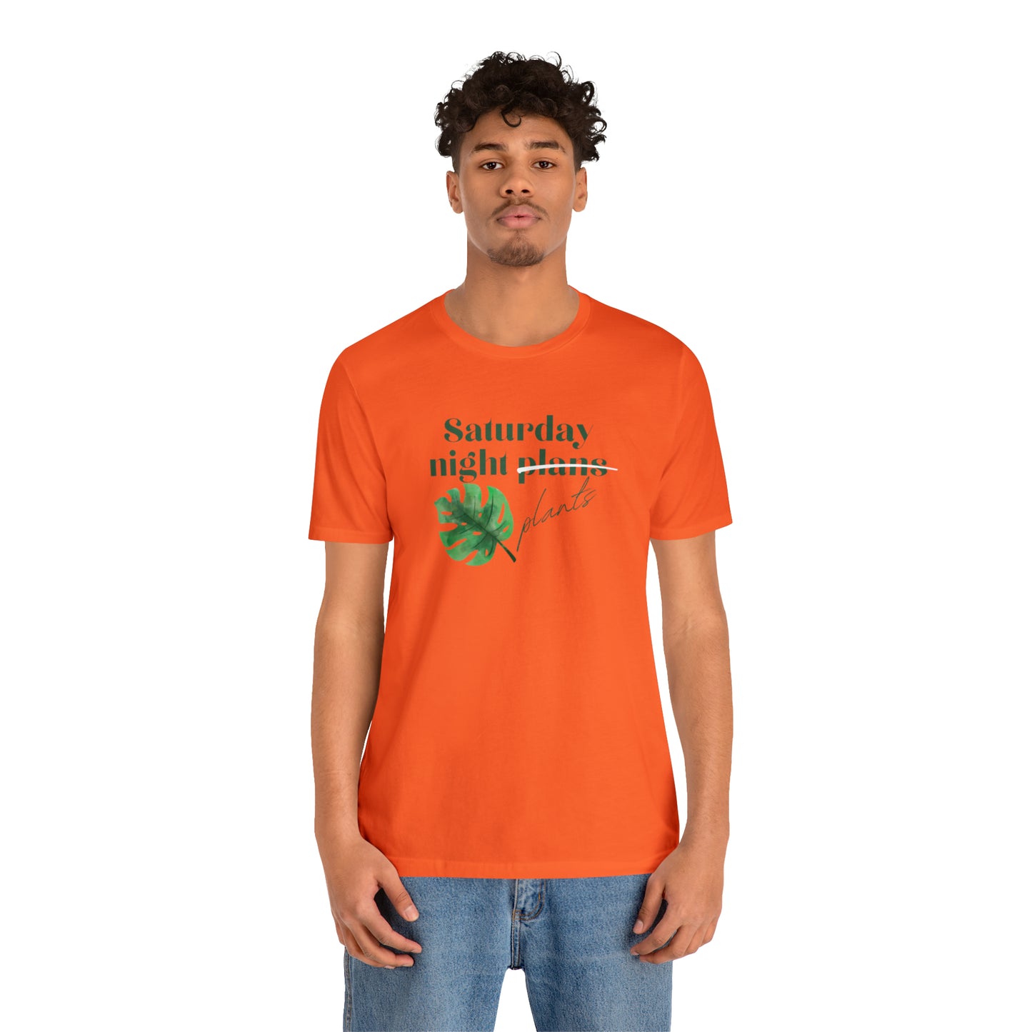 Saturday Night Plants Unisex Jersey Short Sleeve