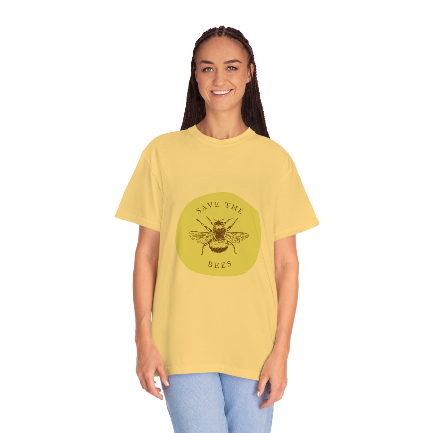 Save The Bees Unisex Garment-Dyed T-shirt