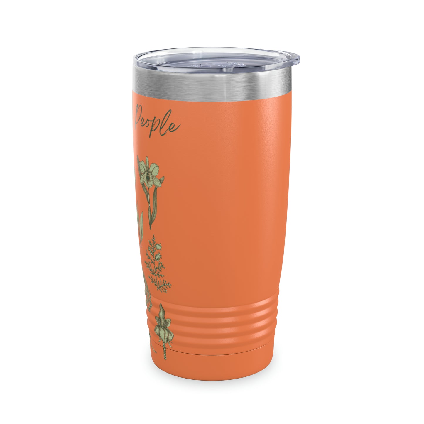 Plants Over People Ringneck Tumbler, 20oz
