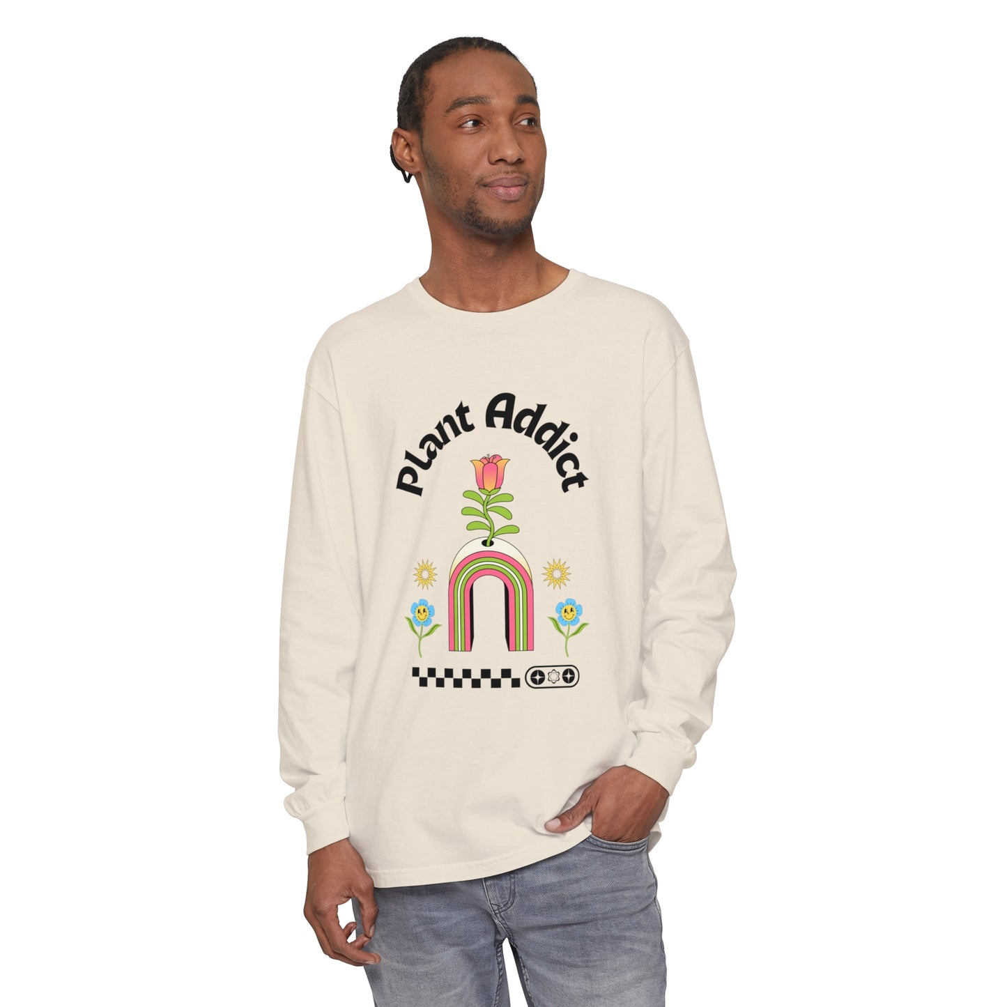 Plant Addict Garment-dyed Long Sleeve
