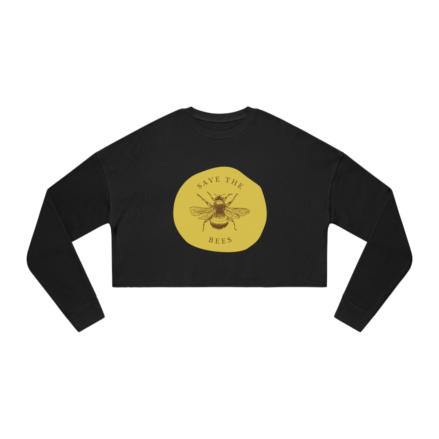 Save The Bees Women's Cropped Sweatshirt