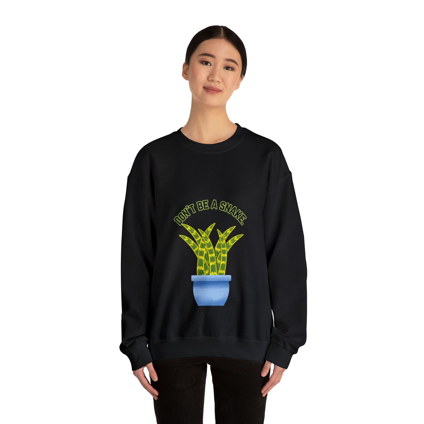 Don't Be A Snake Unisex Crewneck Sweatshirt