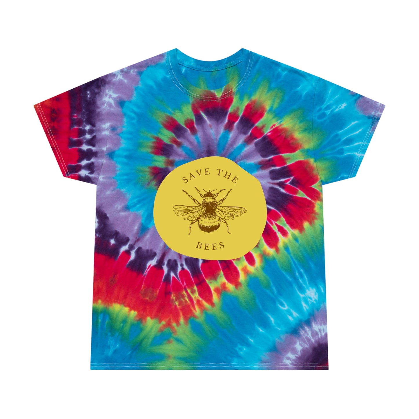 Save The Bees Tie-Dye Tee, Spiral