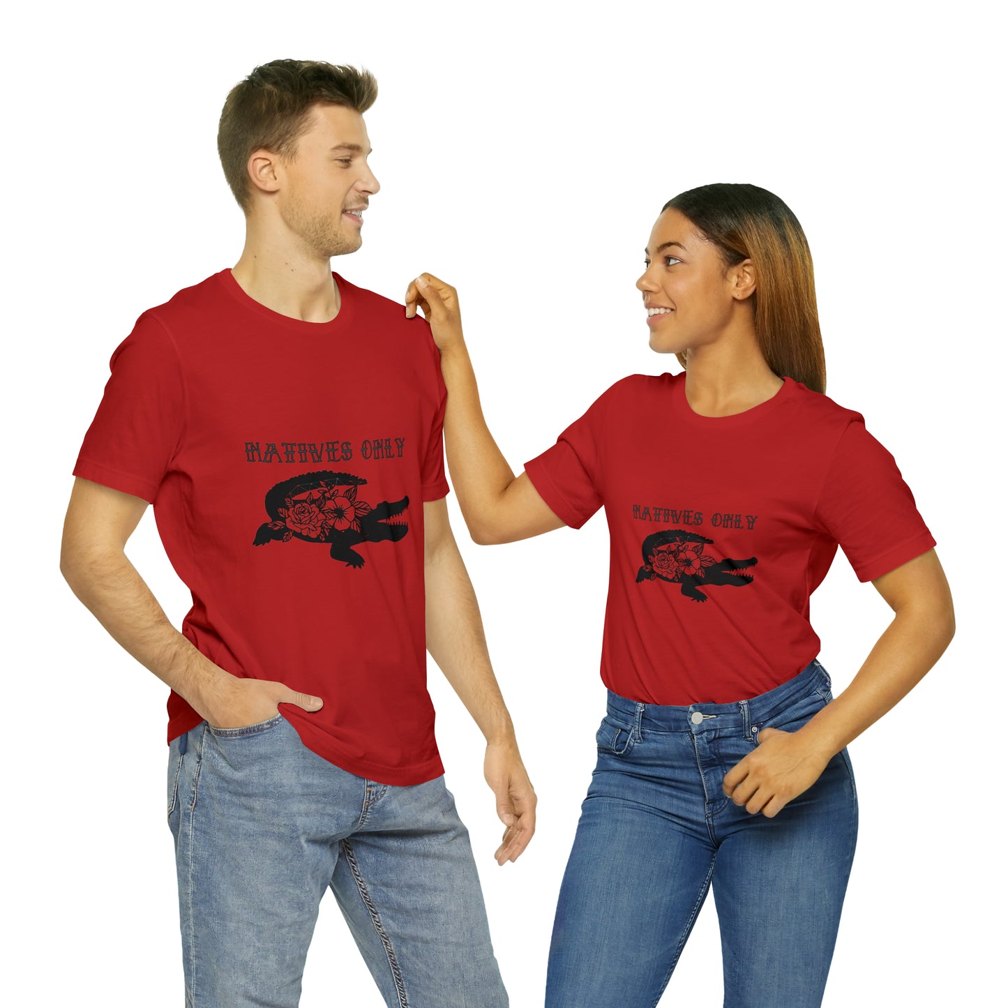 Natives Only Alligator Unisex Jersey Tee