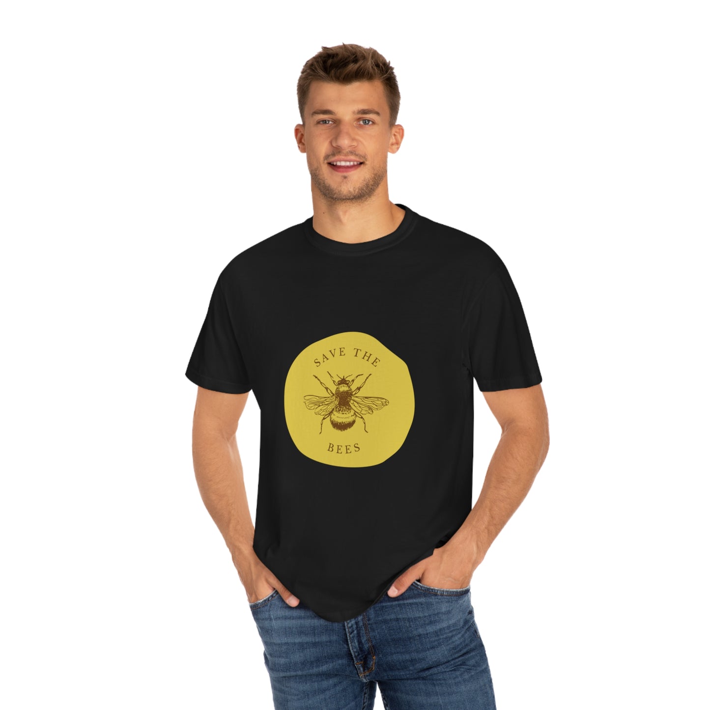 Save The Bees Unisex Garment-Dyed T-shirt