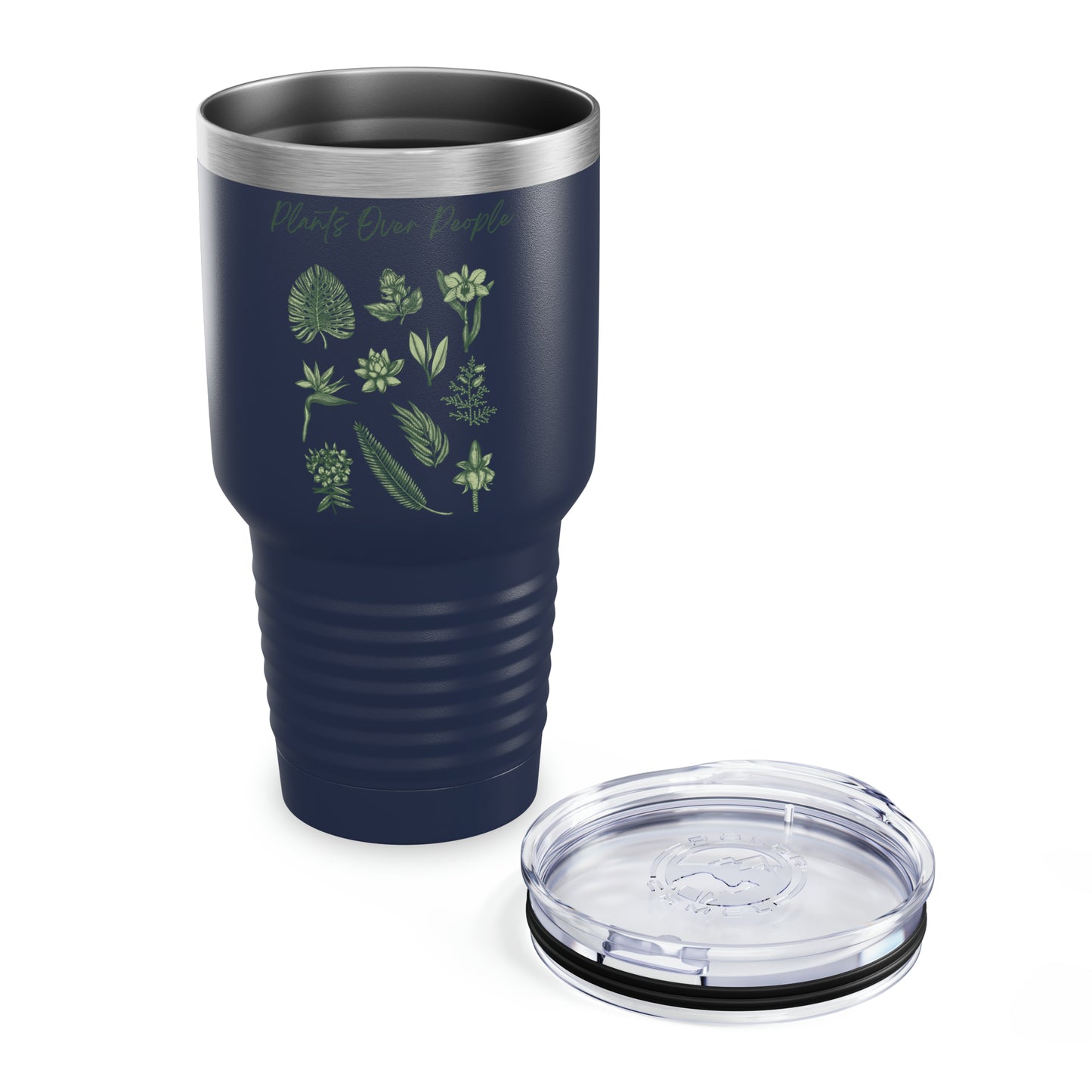 Plants Over People Ringneck Tumbler, 30oz
