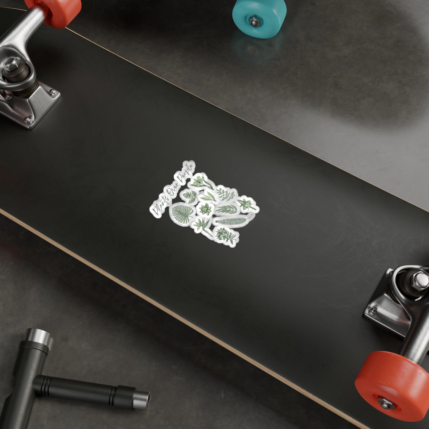 Plants Over People Vinyl Decals