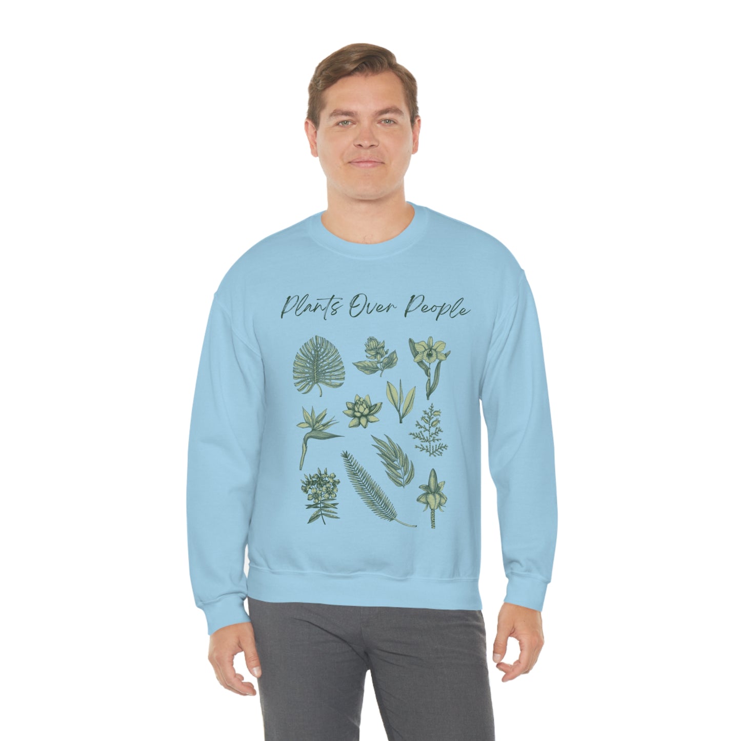 Plants Over People Unisex Crewneck