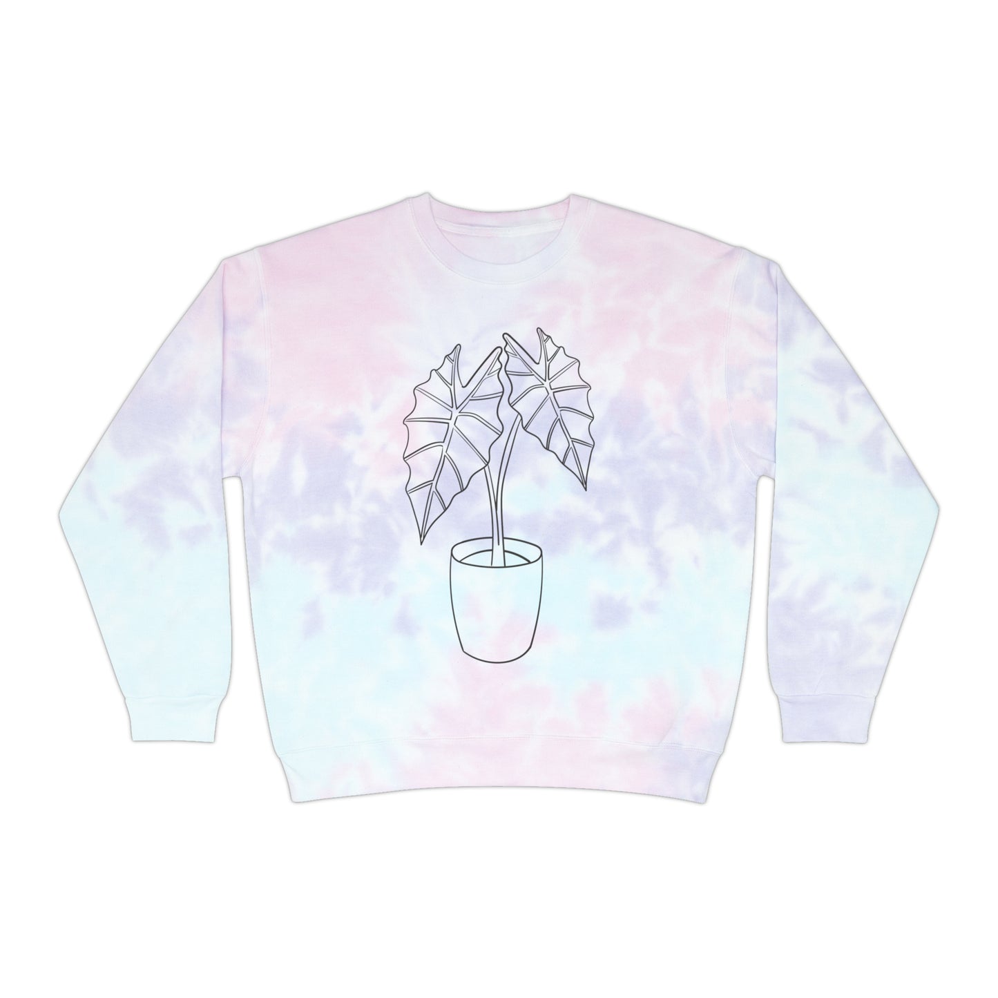 Alocasia Unisex Tie-Dye Crewneck
