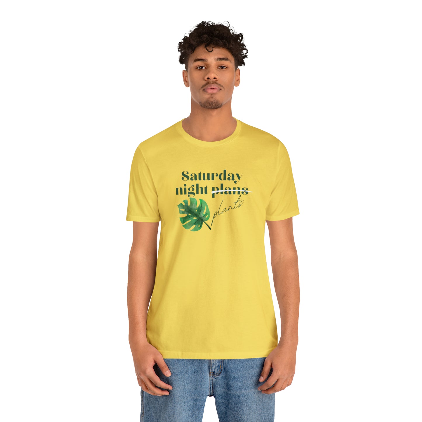 Saturday Night Plants Unisex Jersey Short Sleeve