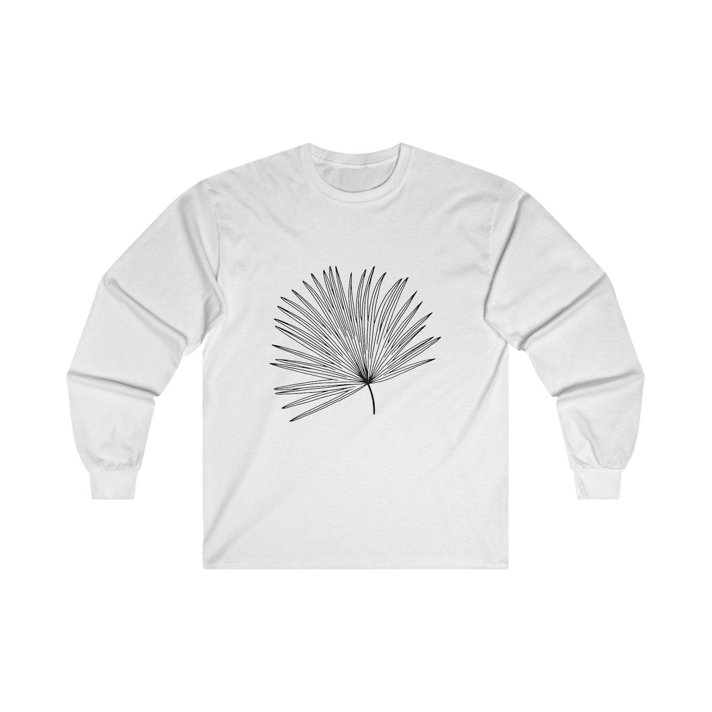 Palm Leaf Cotton Long Sleeve