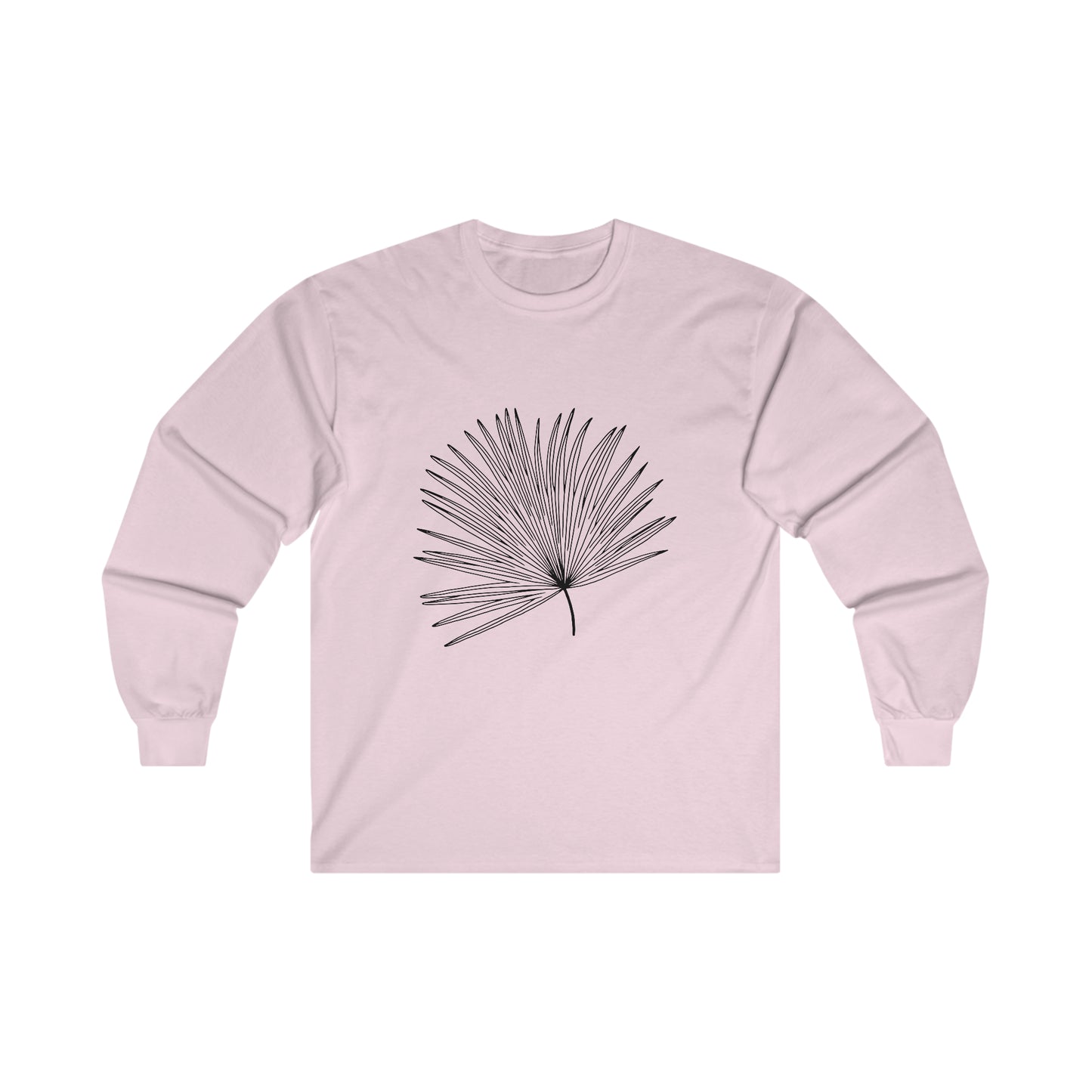 Palm Leaf Cotton Long Sleeve
