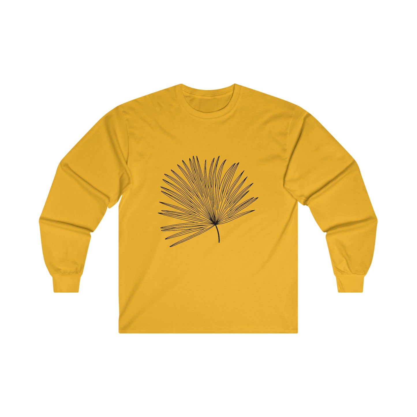 Palm Leaf Cotton Long Sleeve