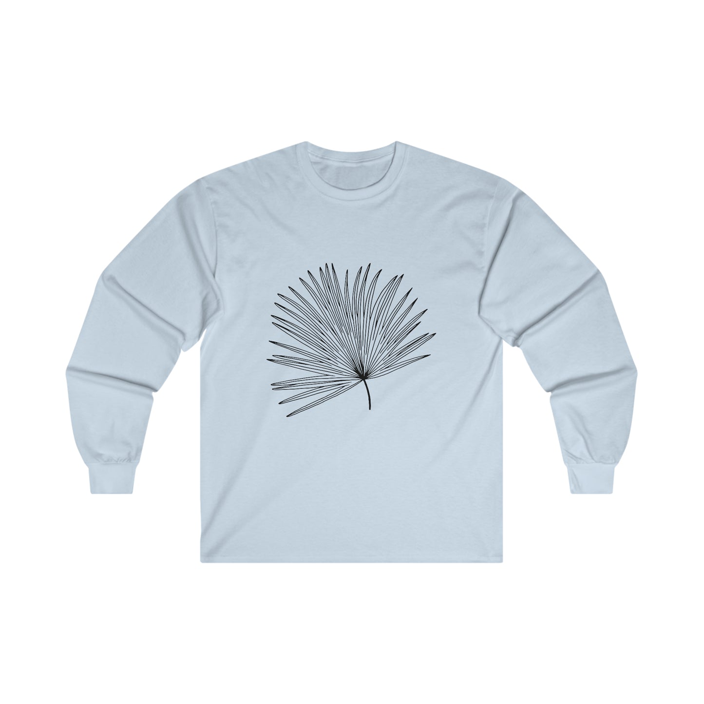 Palm Leaf Cotton Long Sleeve