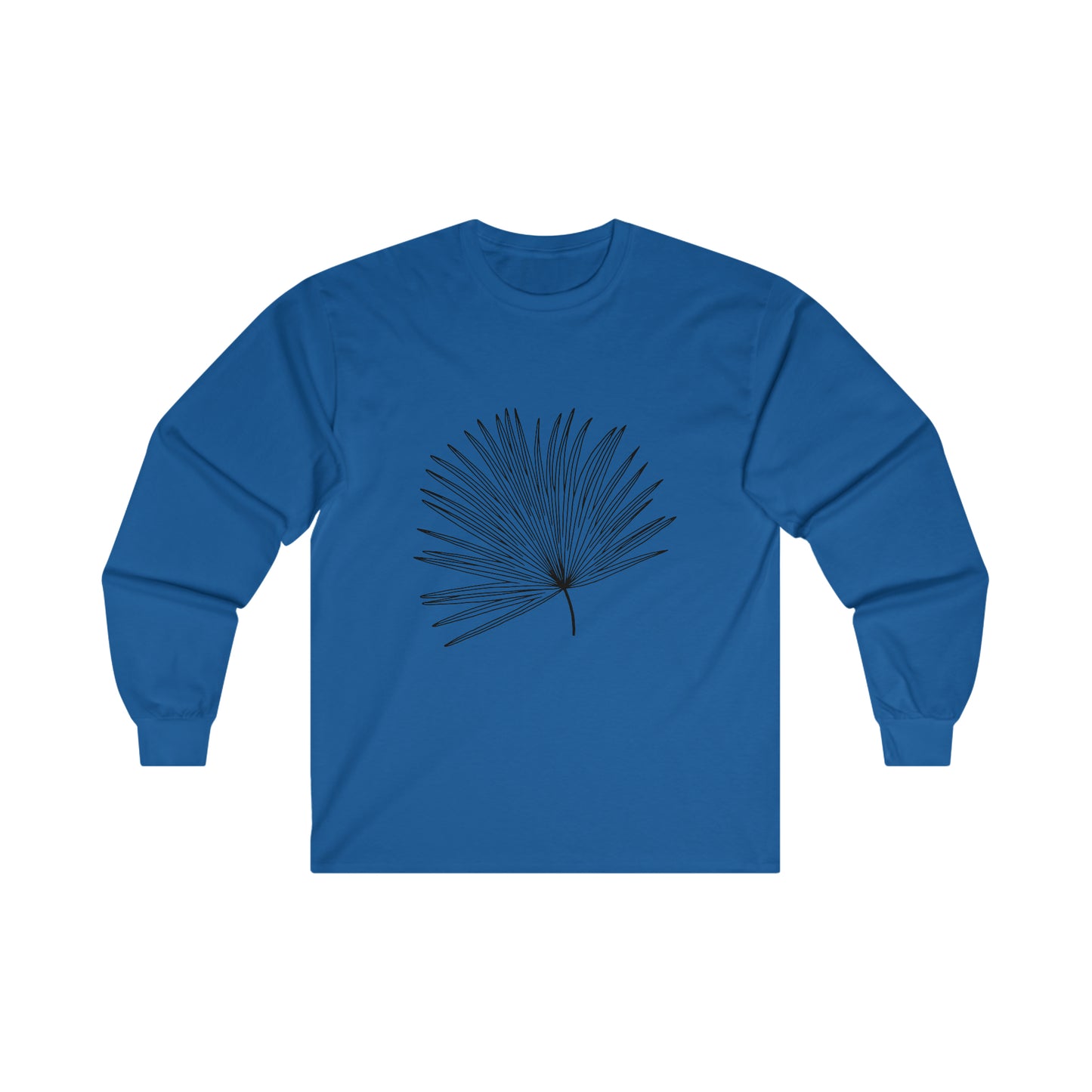 Palm Leaf Cotton Long Sleeve
