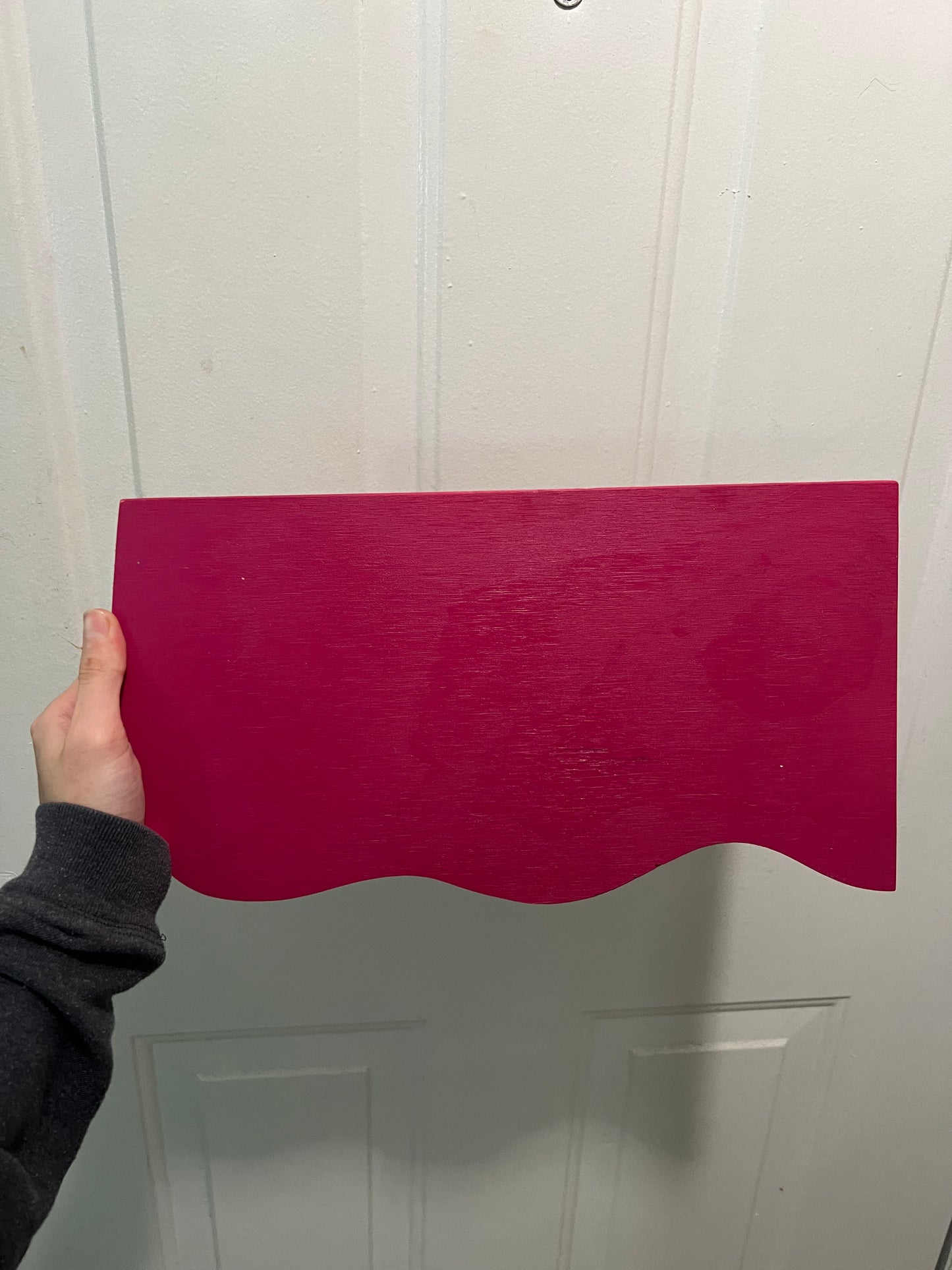 Squiggle shelf. Custom