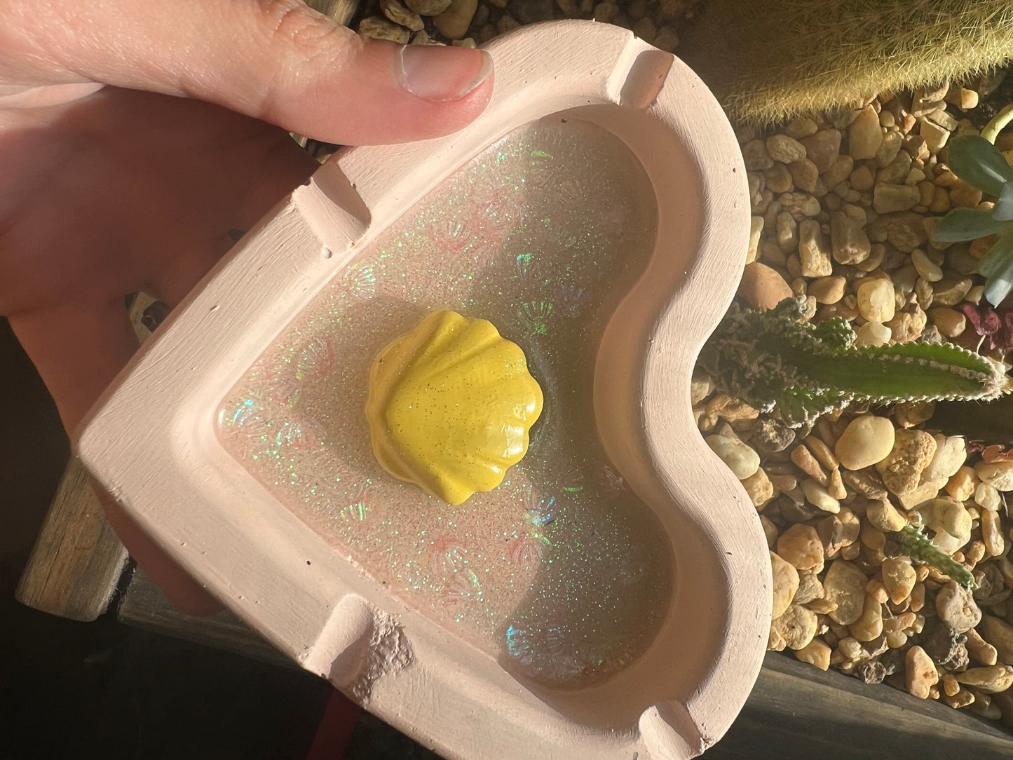 Handmade Sea shell ashtray