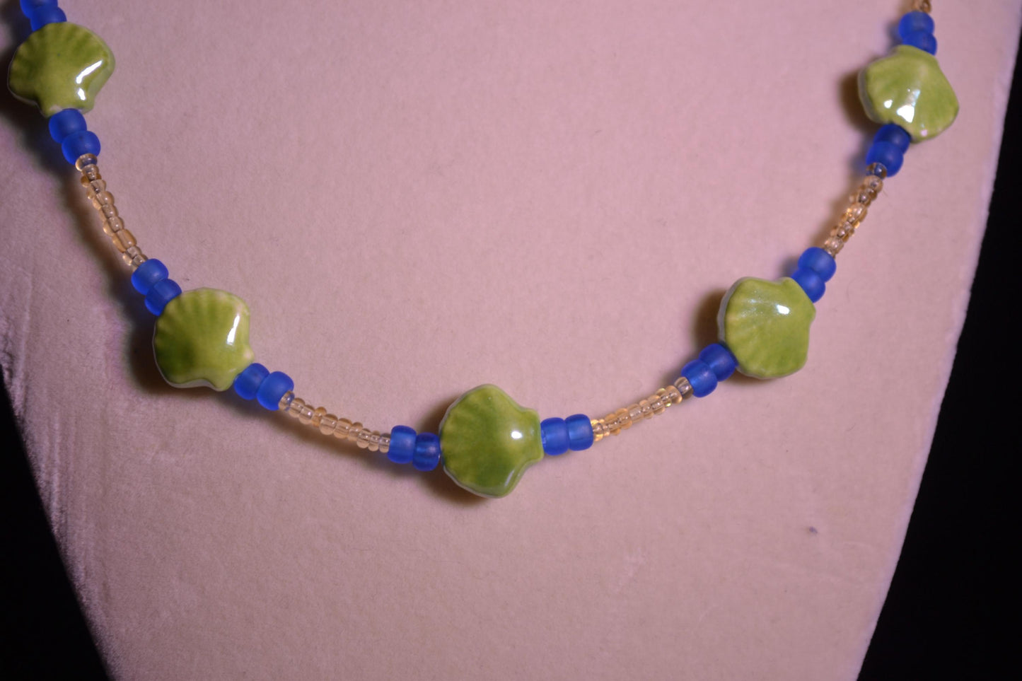 Beaded Seashell Necklace