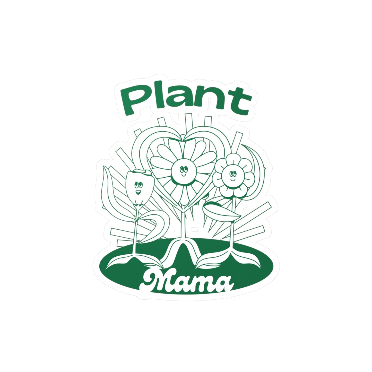 Plant Mama Vinyl Decals