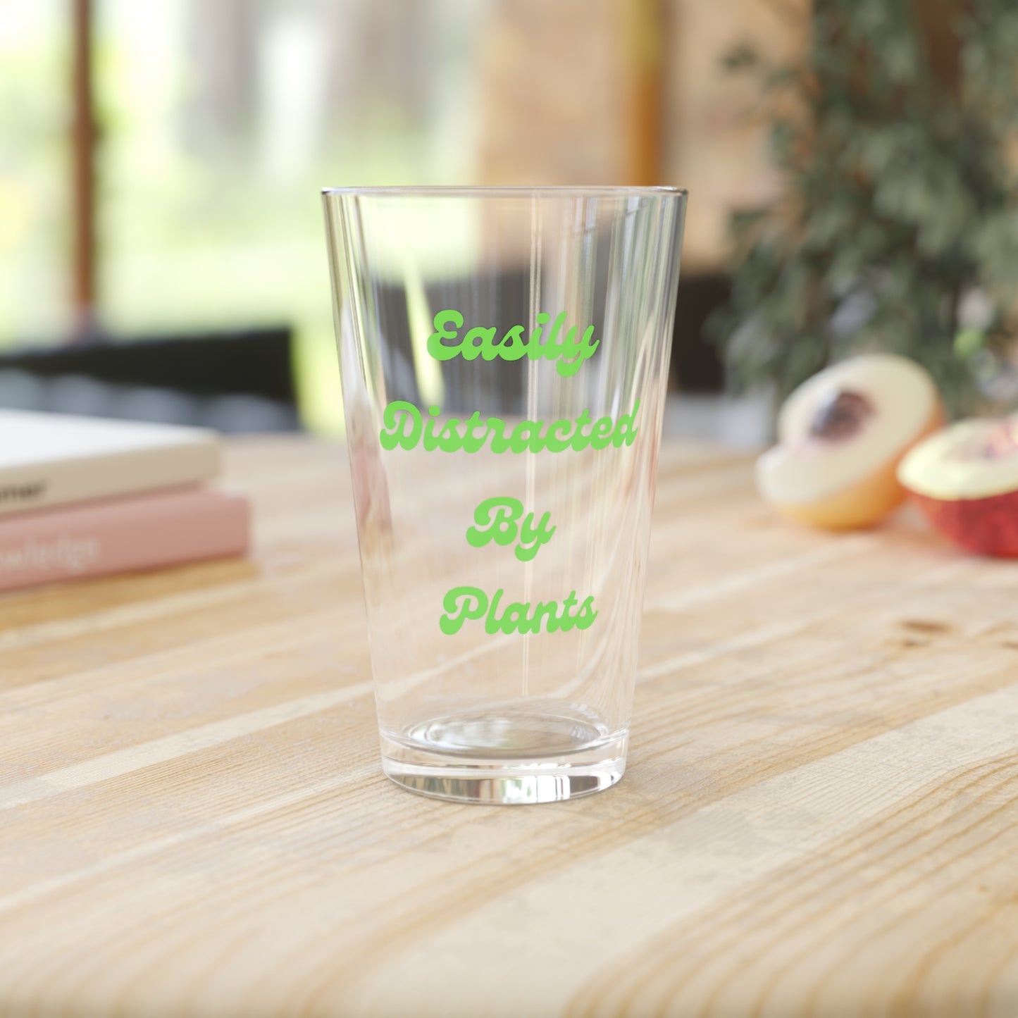Distracted Pint Glass