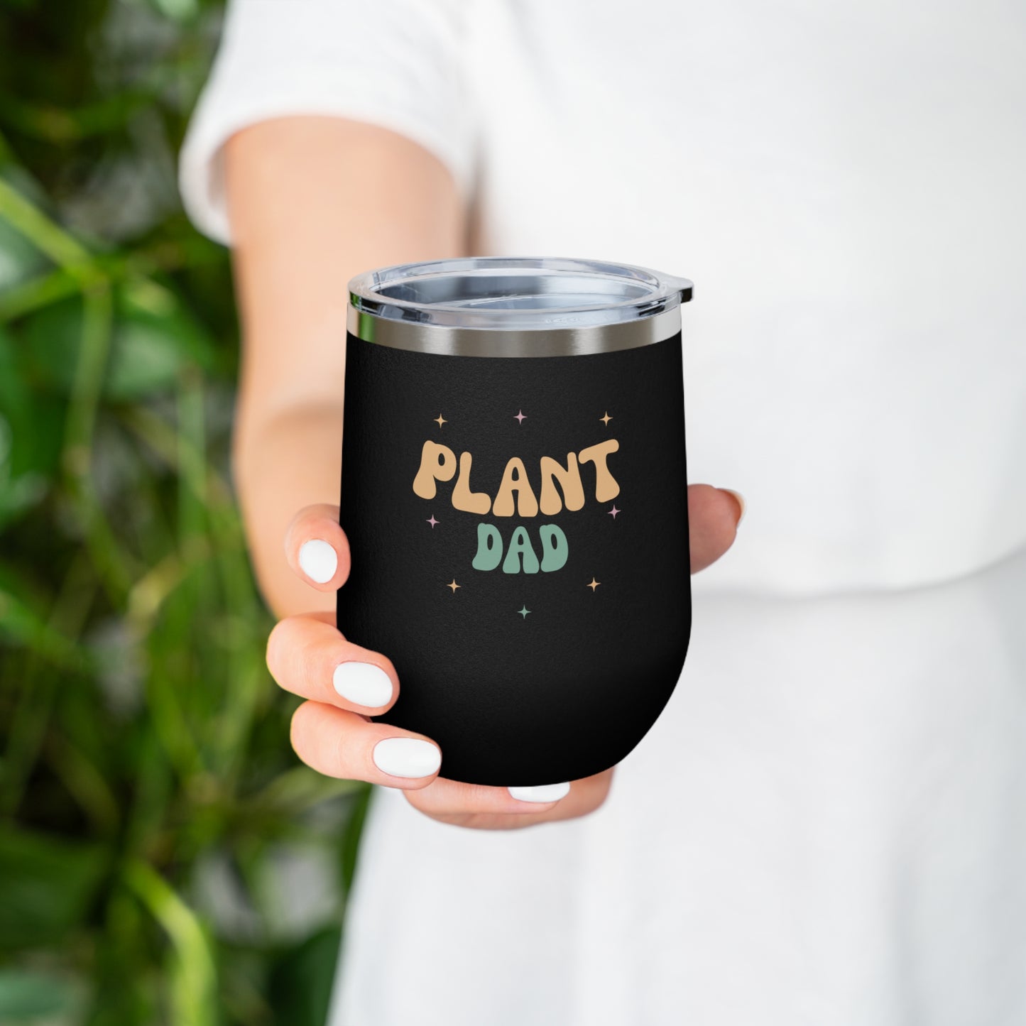 Plant Dad Wine Tumbler