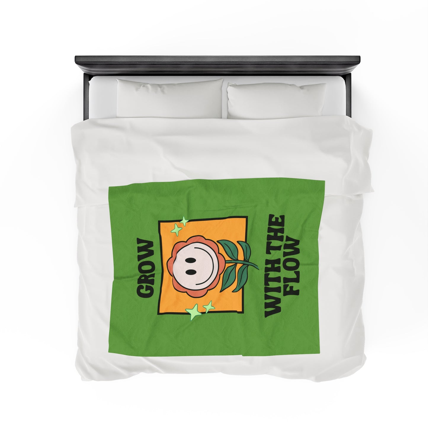 Flow Velveteen Plush Blanket