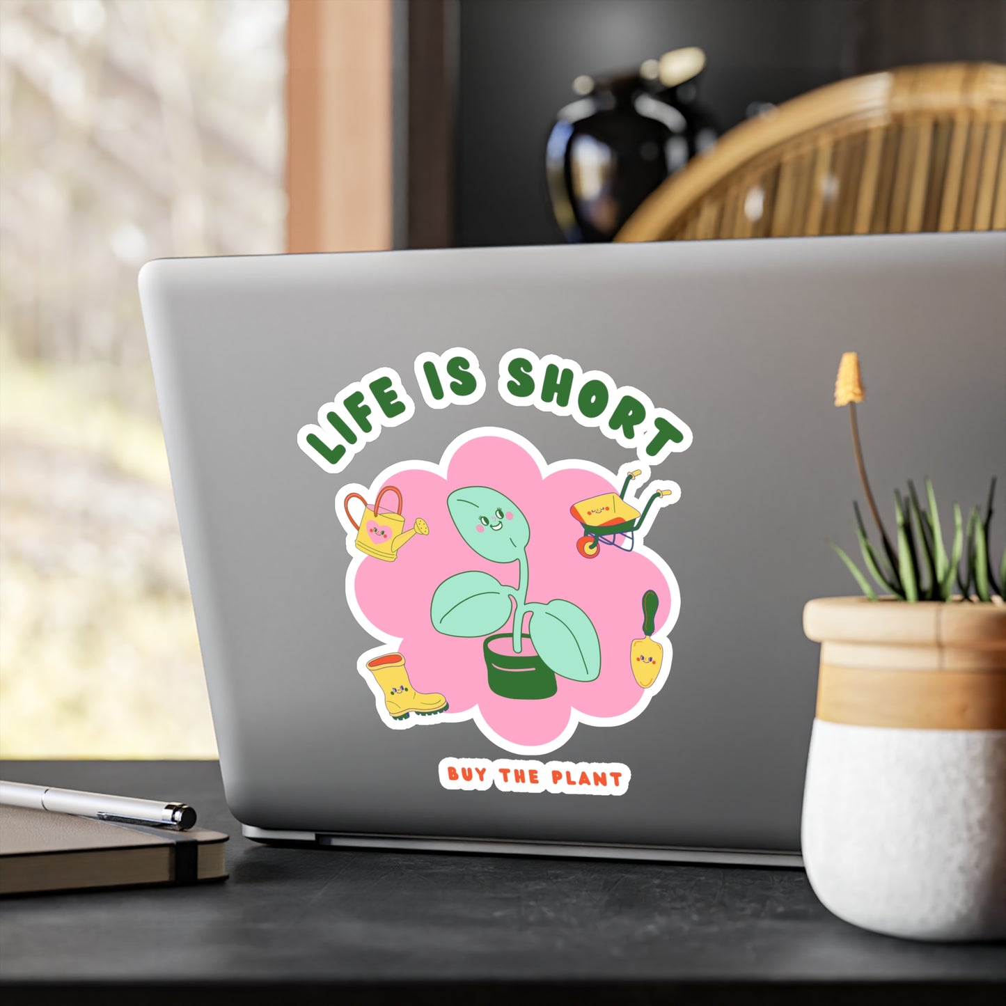 Life Is Short Vinyl Decals