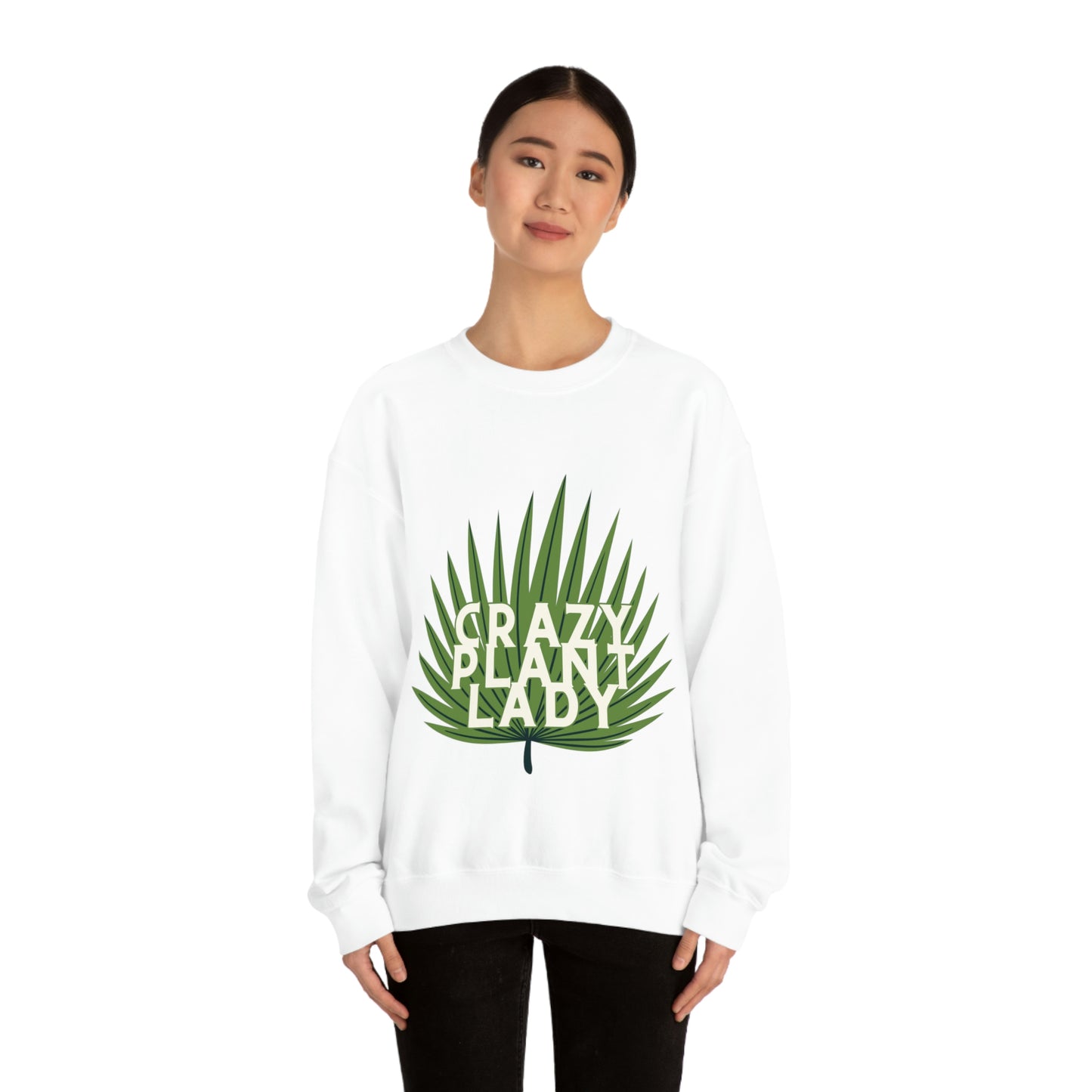 Crazy Plant Lady Unisex Crewneck