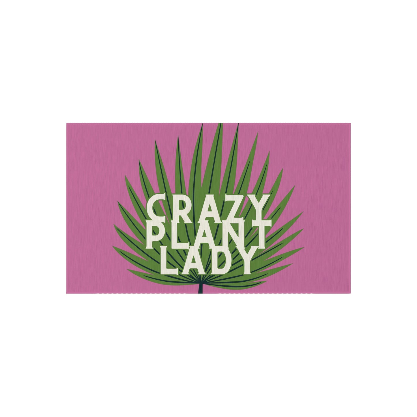 Crazy Plant Lady Outdoor Rug