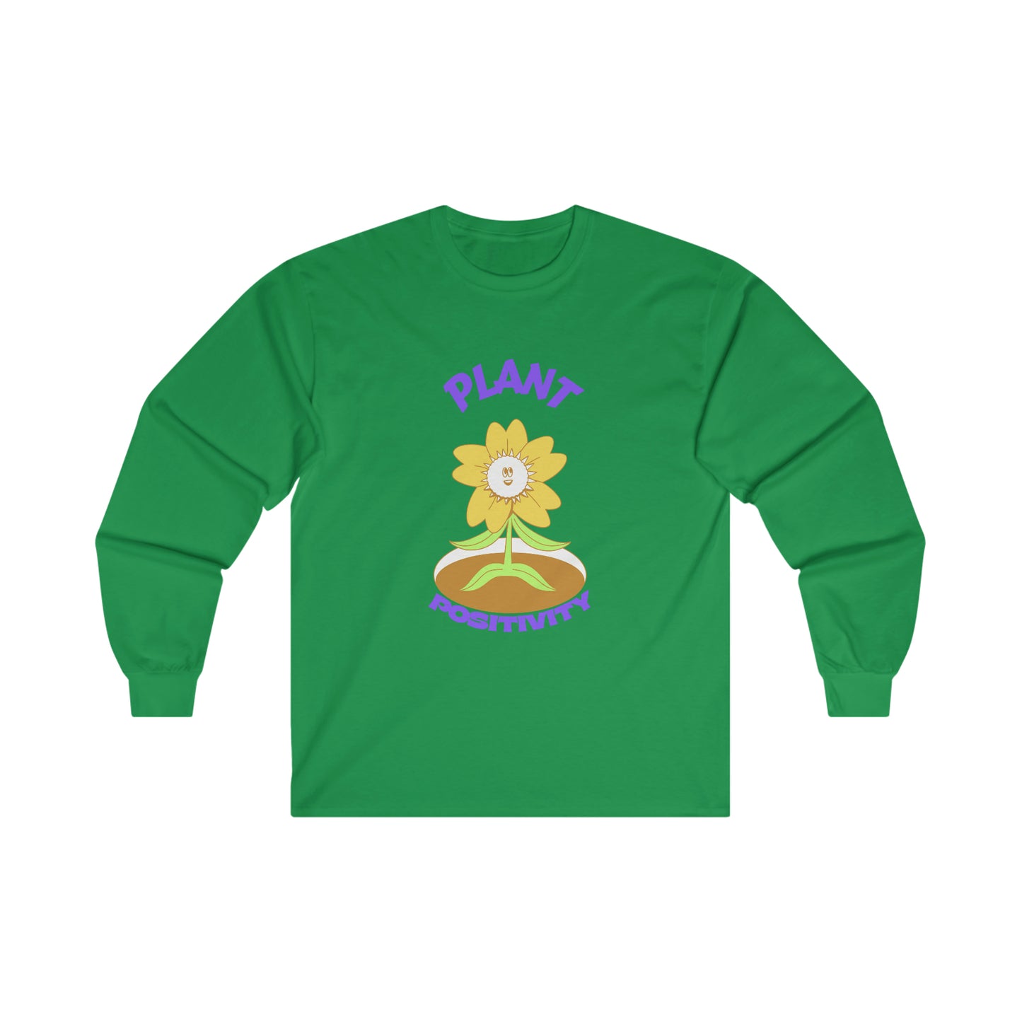 Plant Positivity Cotton Long Sleeve