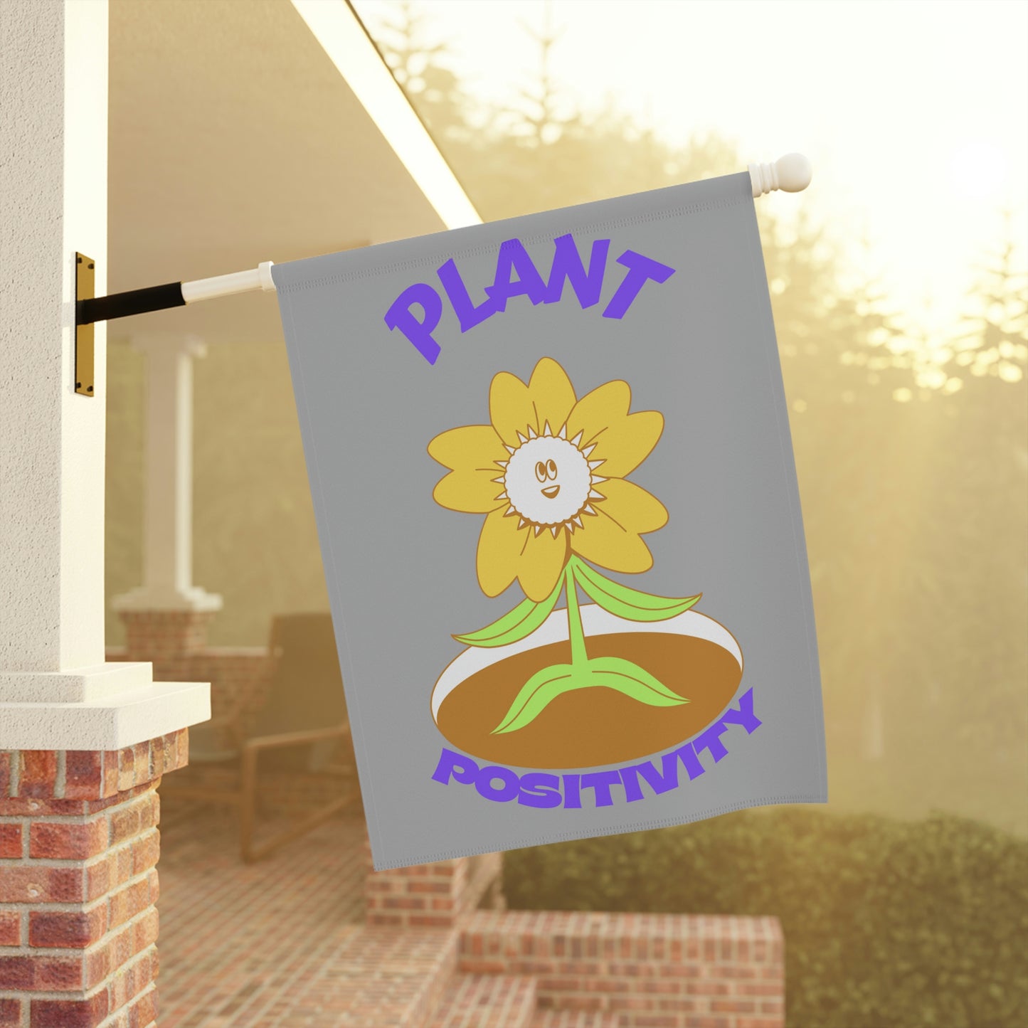 Plant Positivity Garden & House Banner