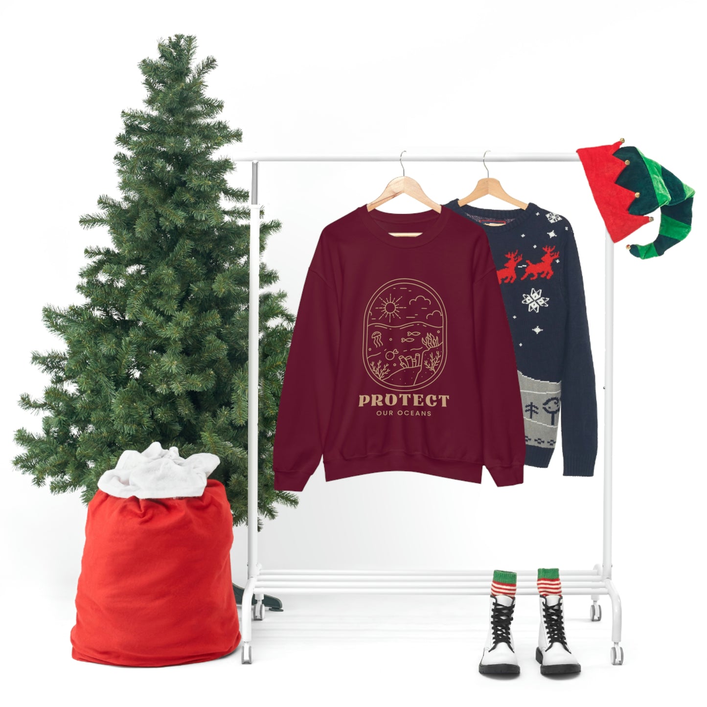 Protect Our Oceans Unisex Crewneck