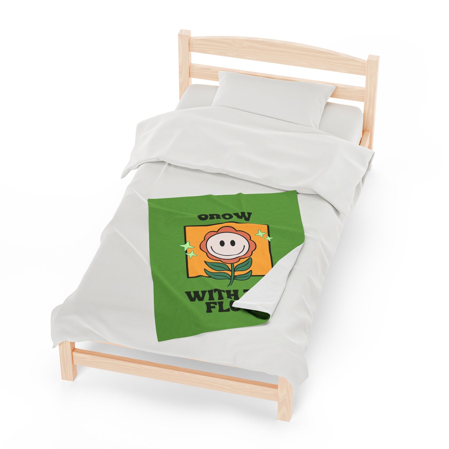 Flow Velveteen Plush Blanket
