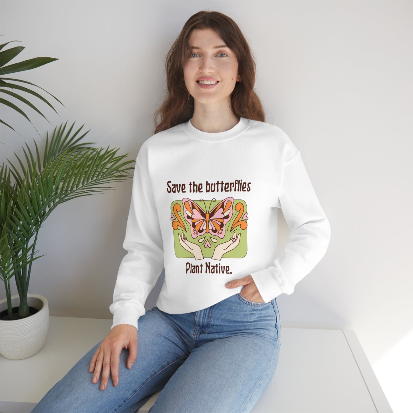Plant Native Unisex Crewneck