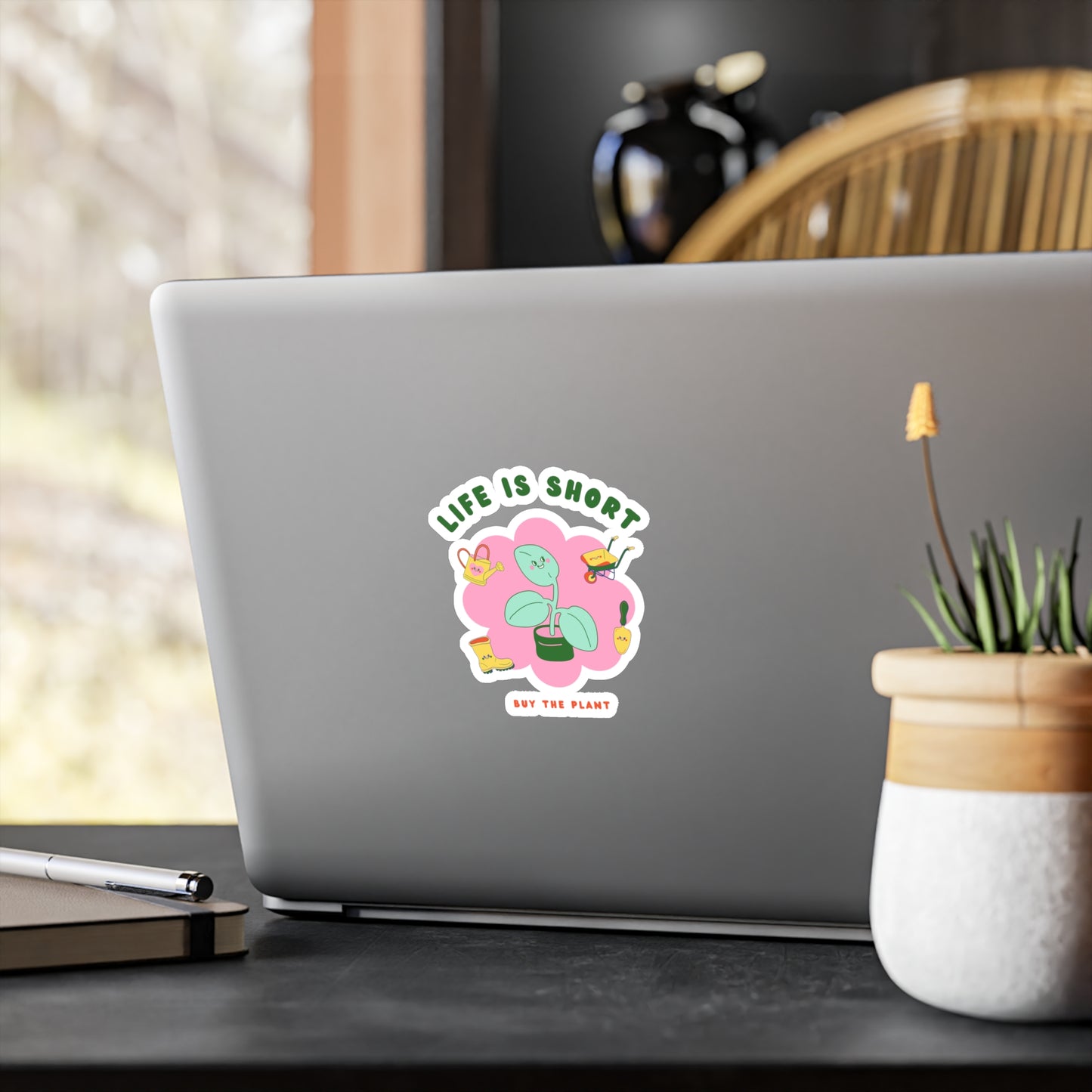 Life Is Short Vinyl Decals