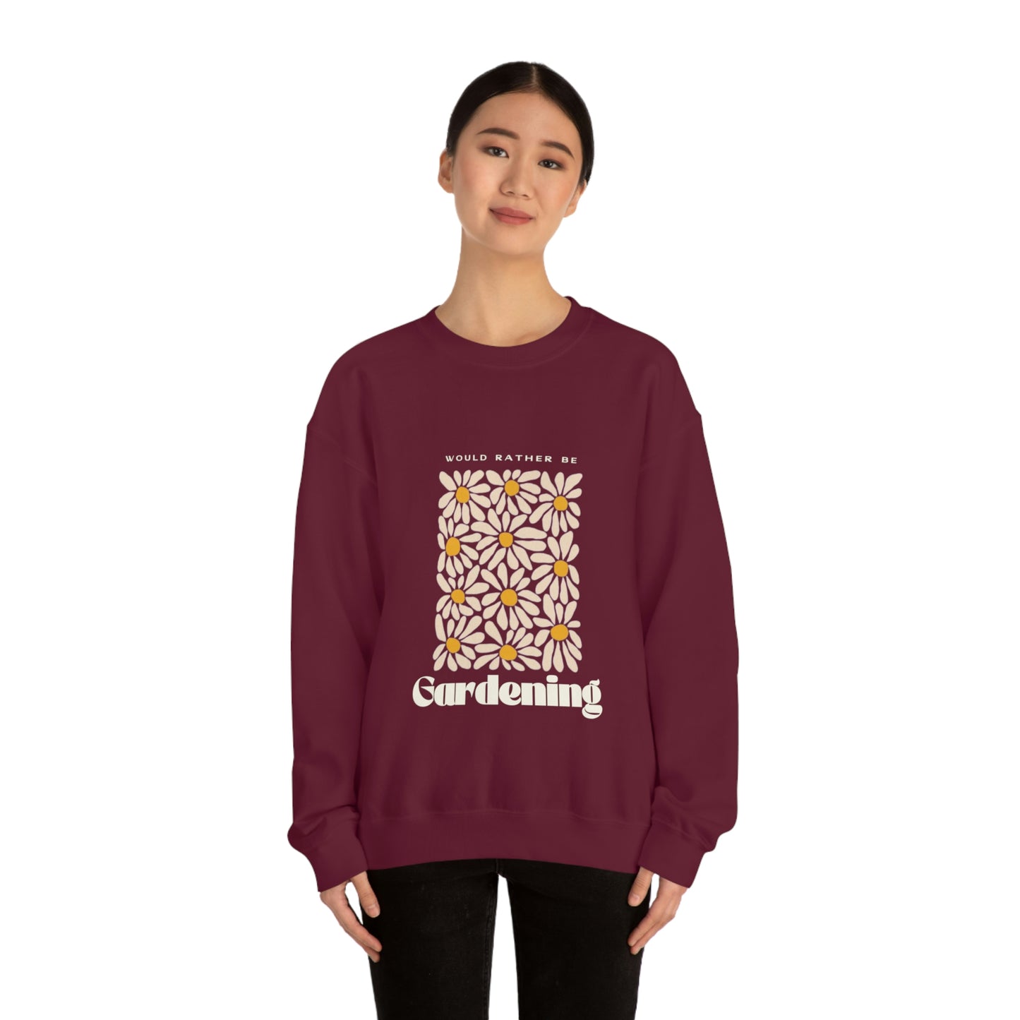 Would Rather Be Gardening Unisex Crewneck