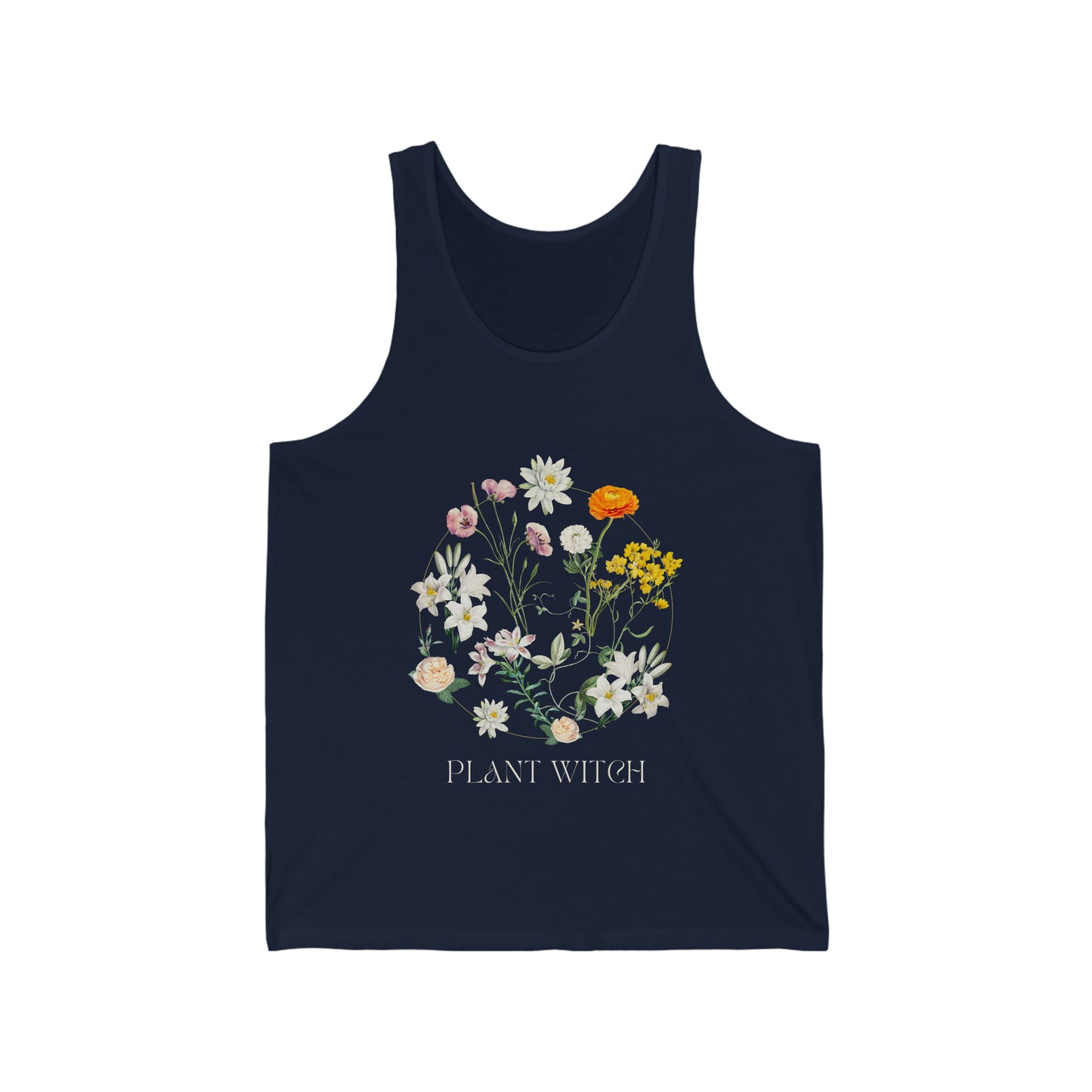 Plant Witch Unisex Jersey Tank