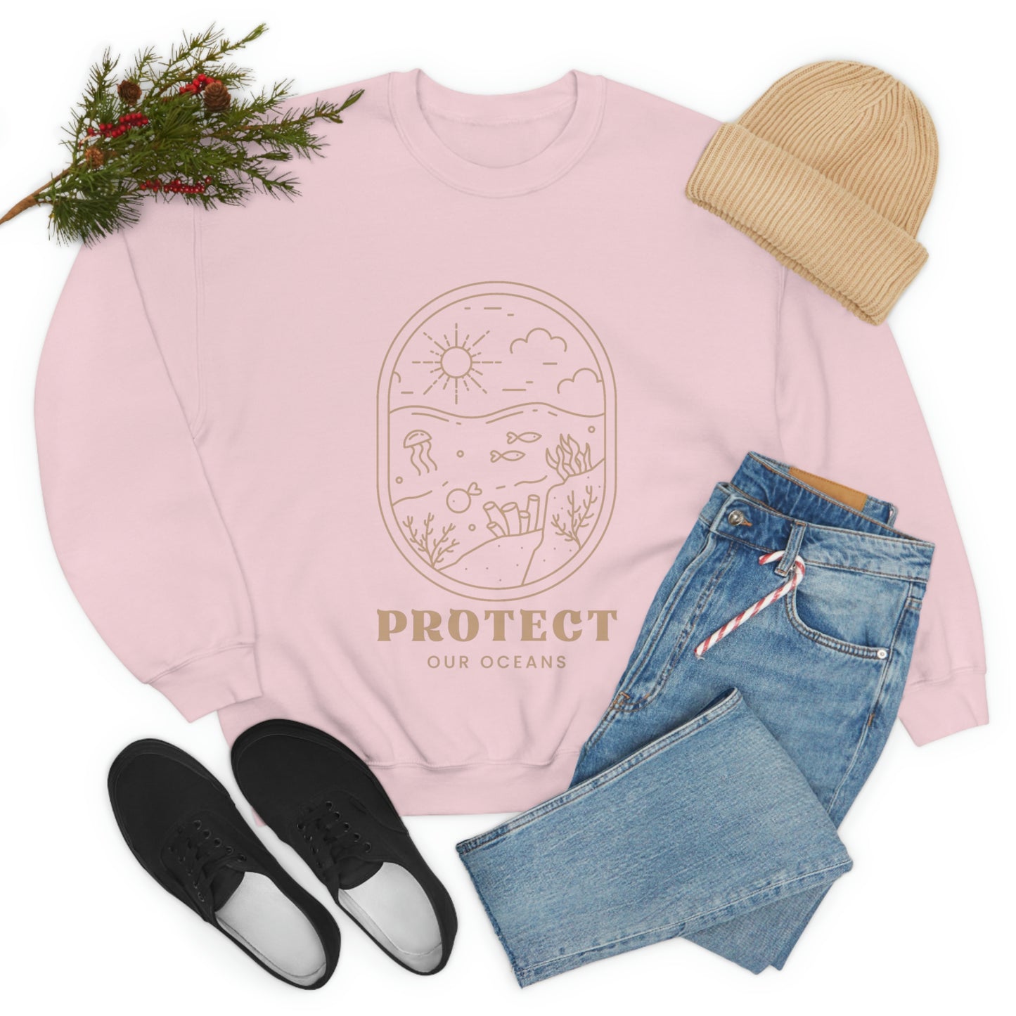 Protect Our Oceans Unisex Crewneck