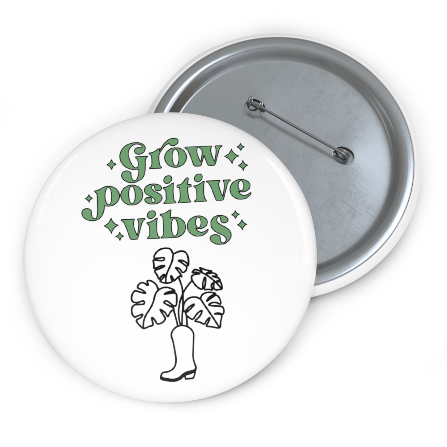 Grow Positive Pin Buttons