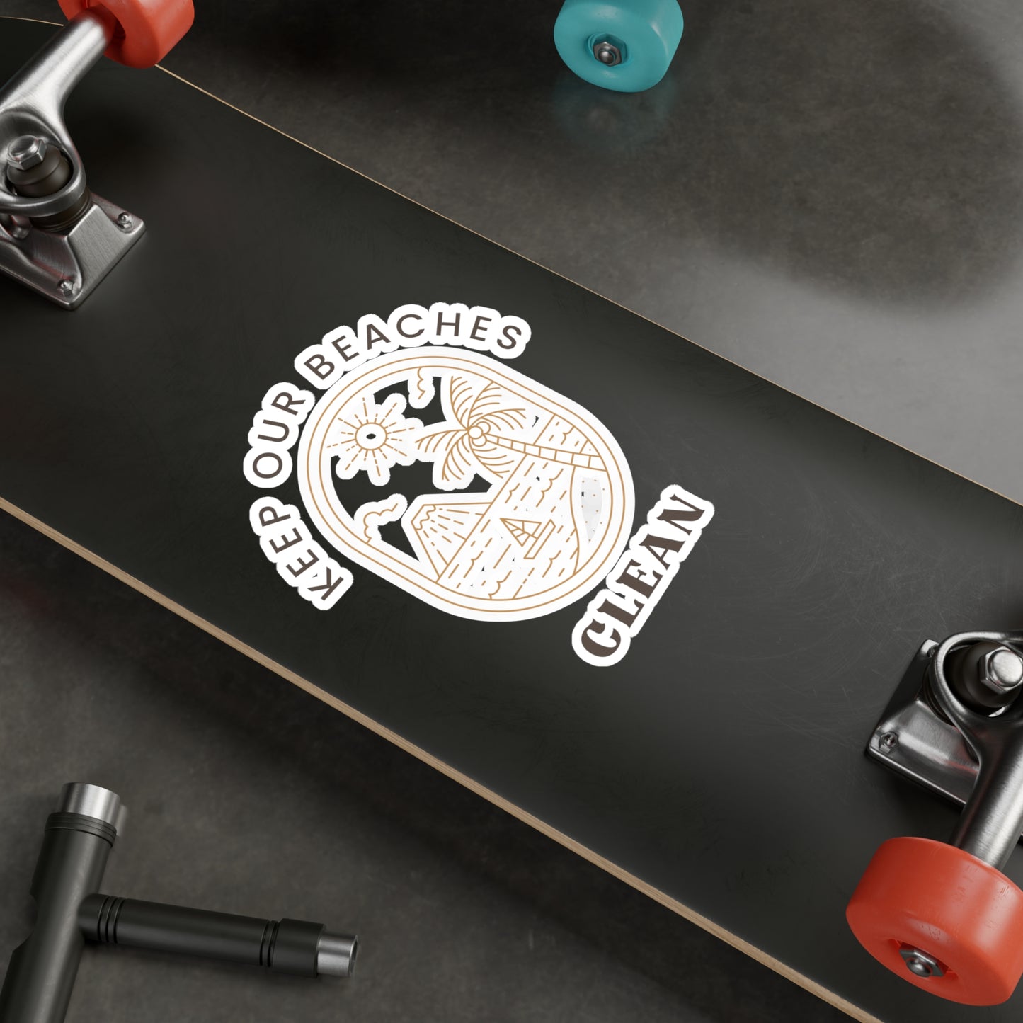 Cleah Beaches Vinyl Decals