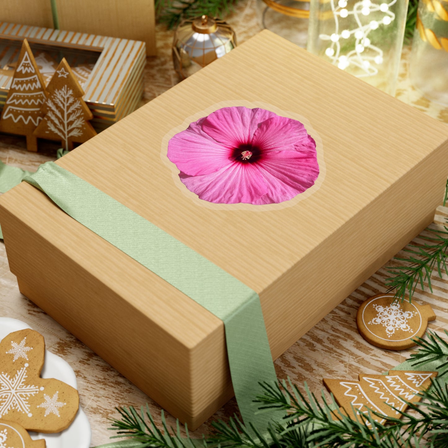 Hibiscus Stickers