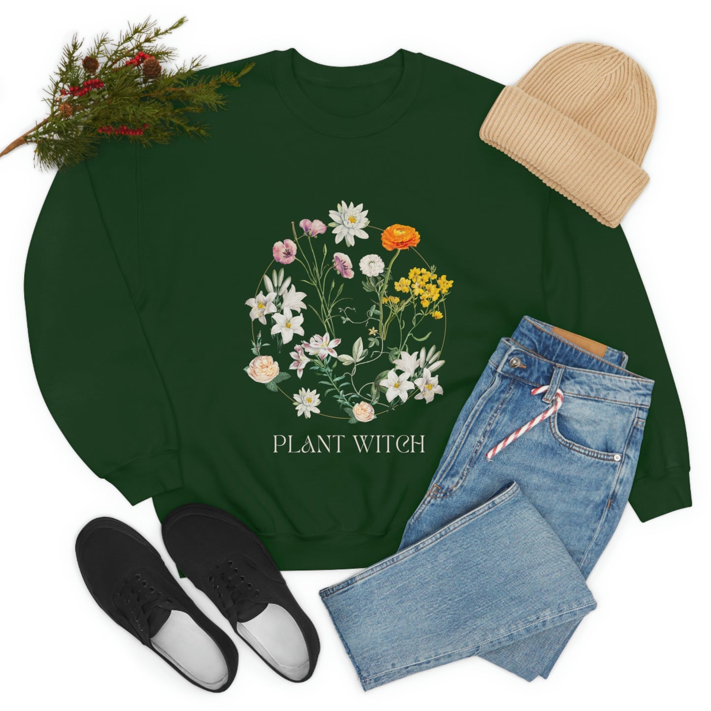 Plant Witch Unisex Crewneck