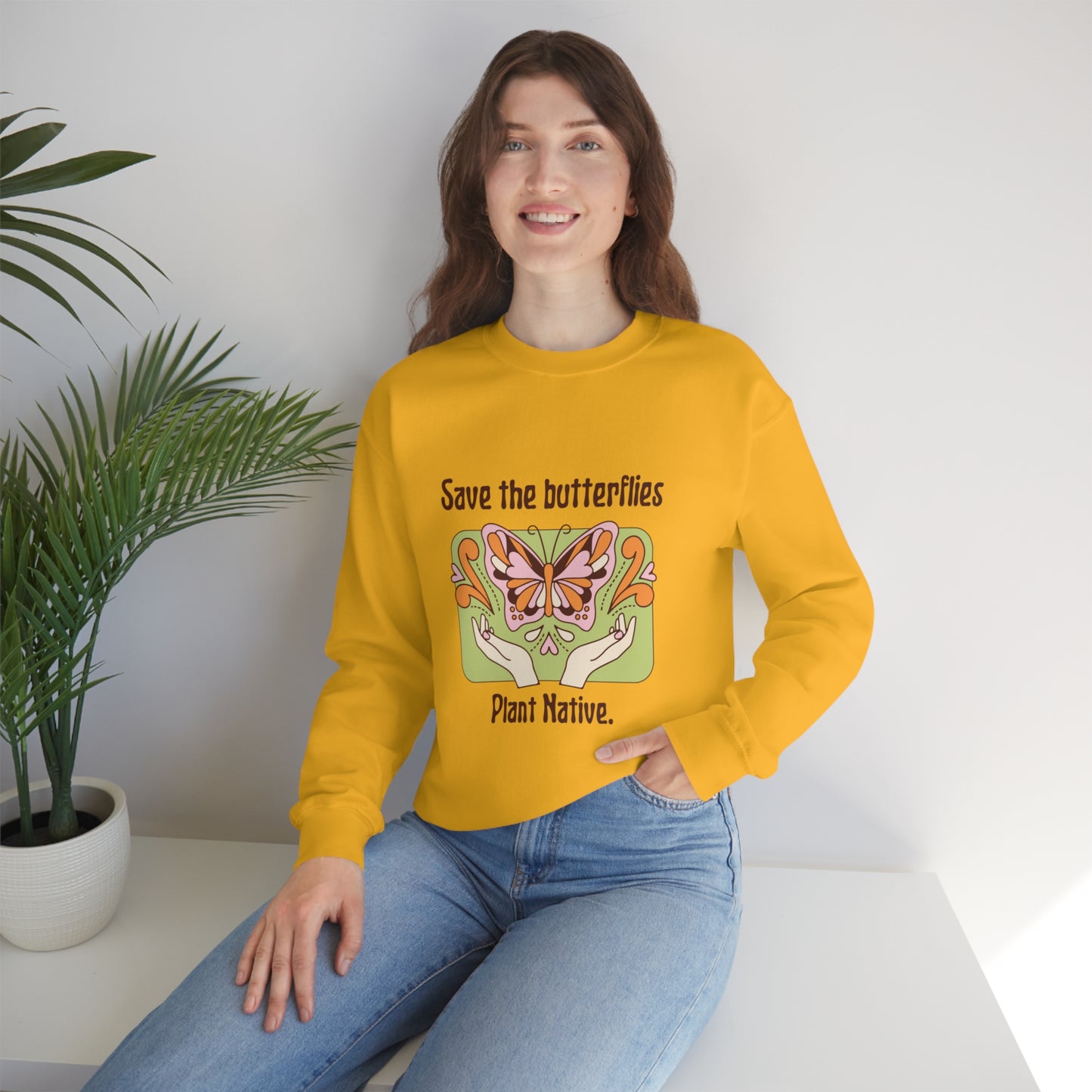 Plant Native Unisex Crewneck