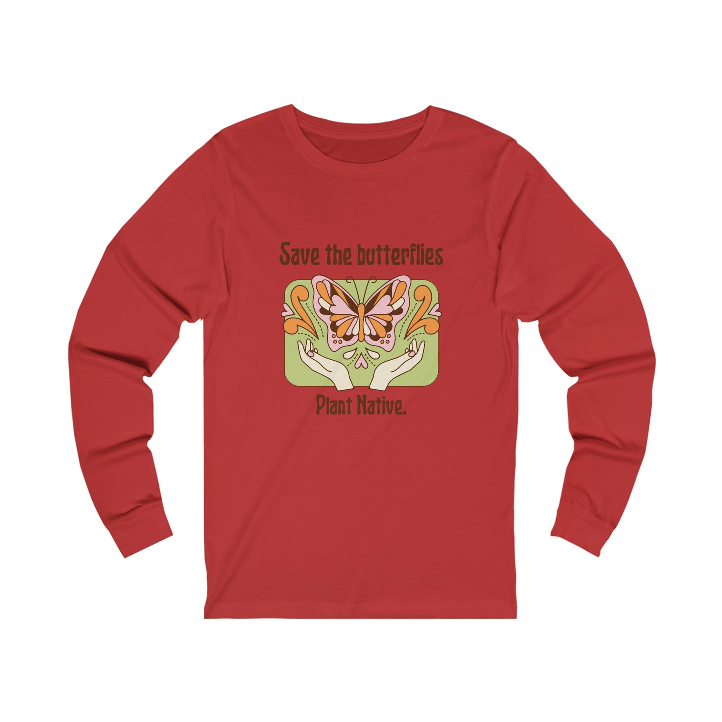 Plant Native Unisex Jersey Long Sleeve