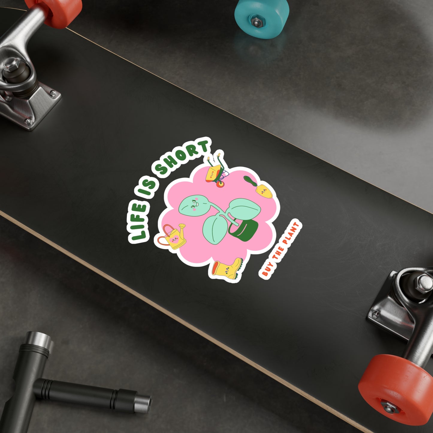 Life Is Short Vinyl Decals