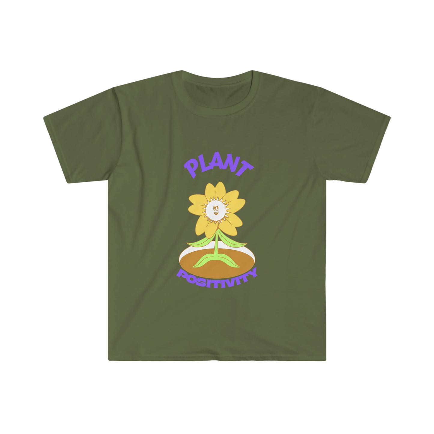 Plant Positivity Unisex Softstyle T-Shirt