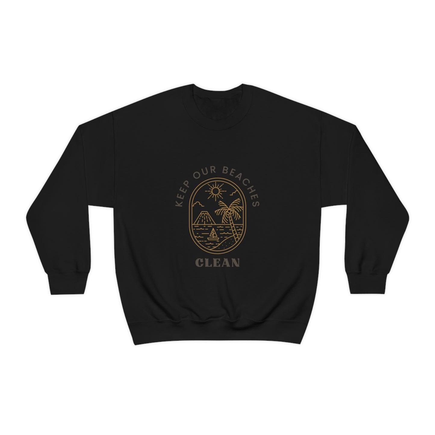 Clean Beaches Unisex Crewneck