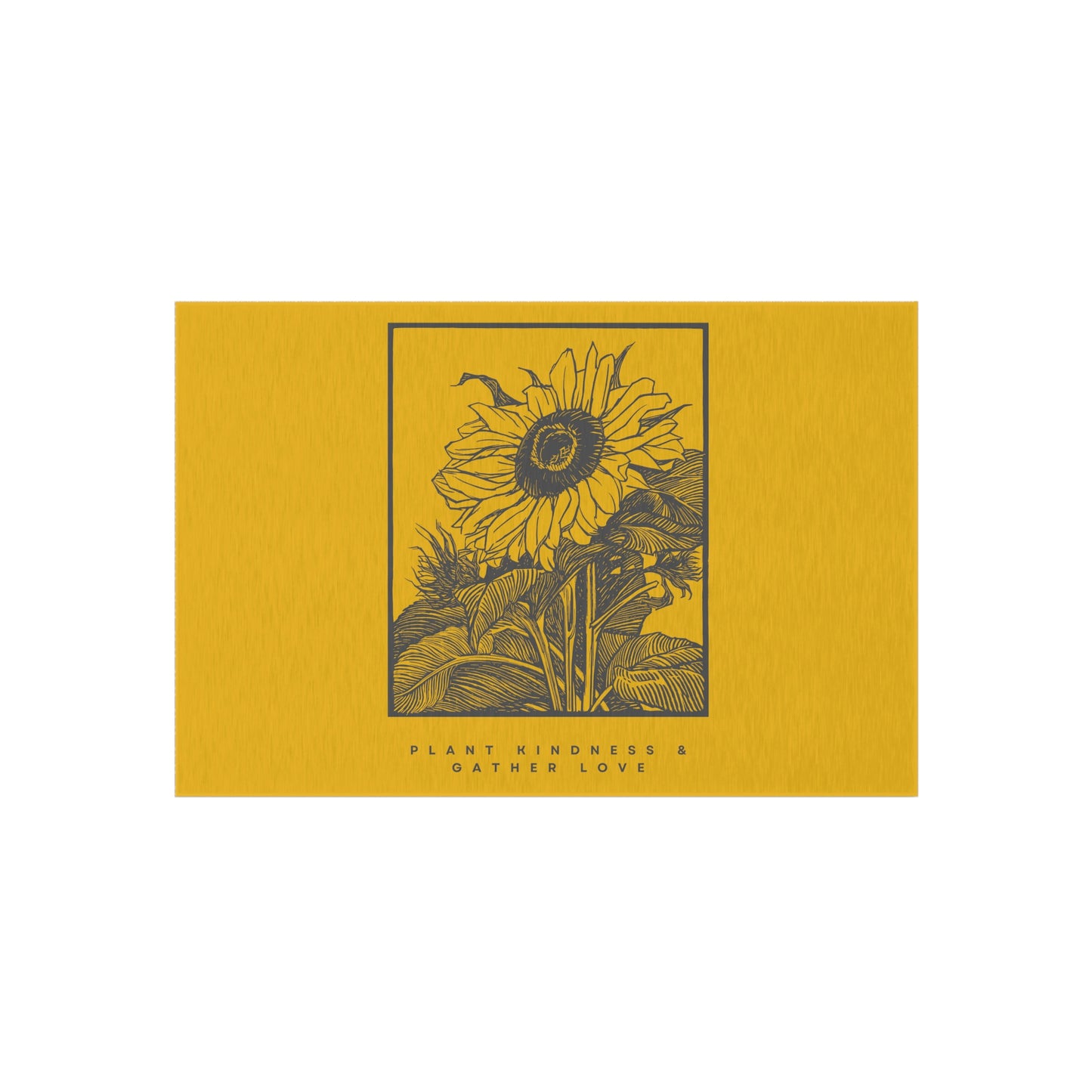 Plant Kindness Outdoor Rug