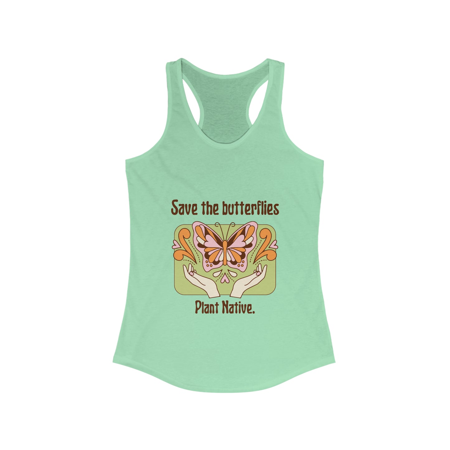 Plant Native Women's Racerback Tank