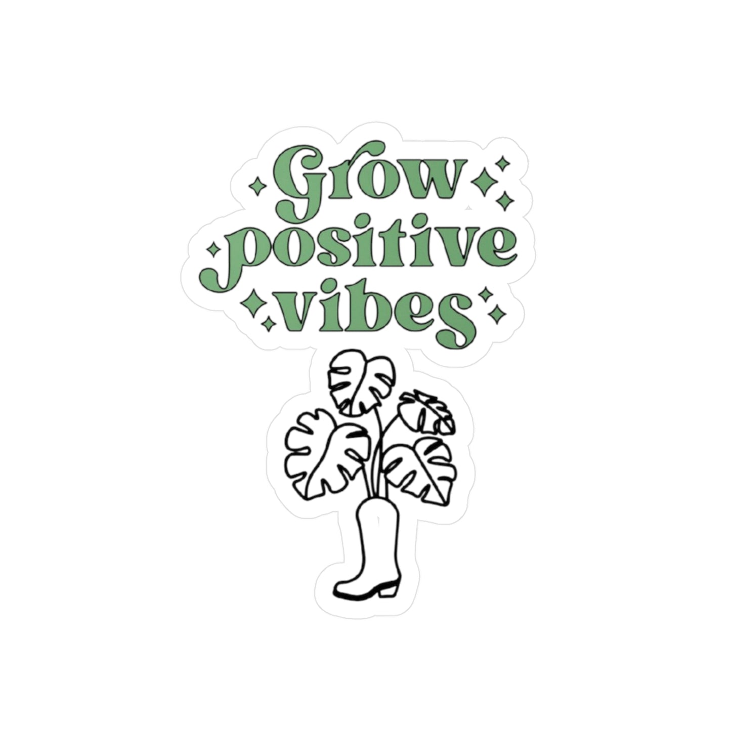 Grow Positive Vinyl Decals